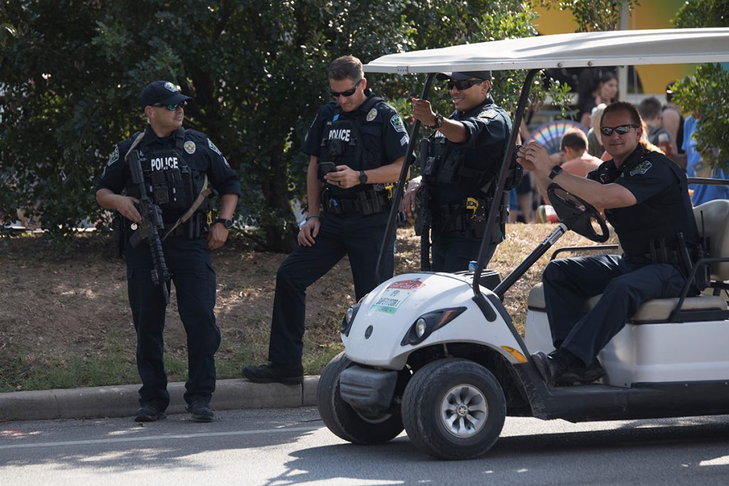 Police at ACL