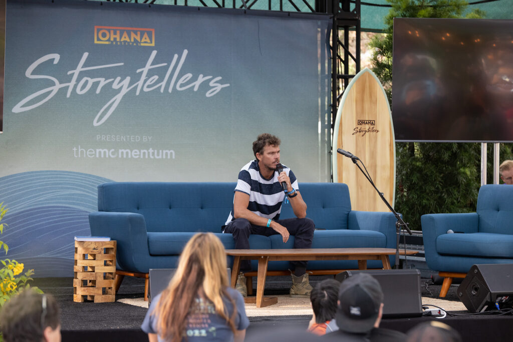 Mike Coots at the Storytellers Stage