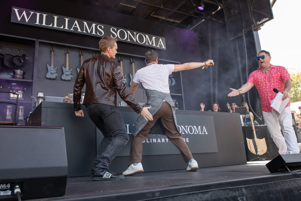 Neil Patrick Harris and David Burtka at BottleRock Napa Valley