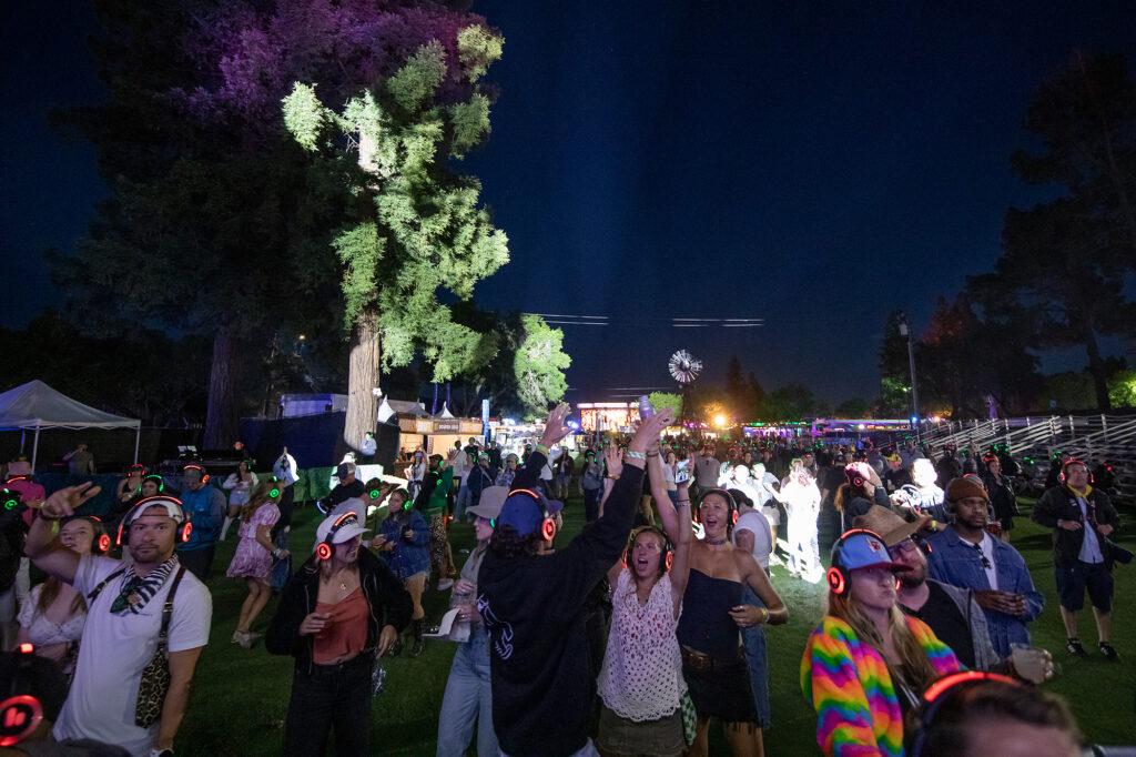 Silent Disco at BottleRock Napa Valley 2024