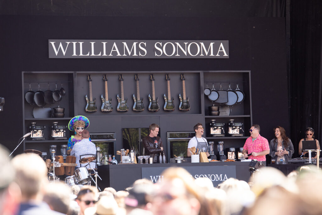 Neil Patrick Harris, David Burtka and Bianca Del Rio at BottleRock Napa Valley