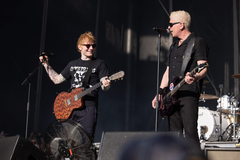 The Offspring and Ed Sheeran at BottleRock Napa Valley 2024