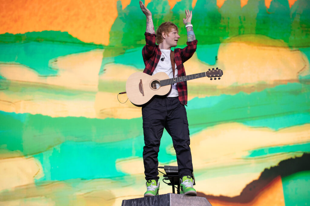 Ed Sheeran at BottleRock Napa Valley 2024