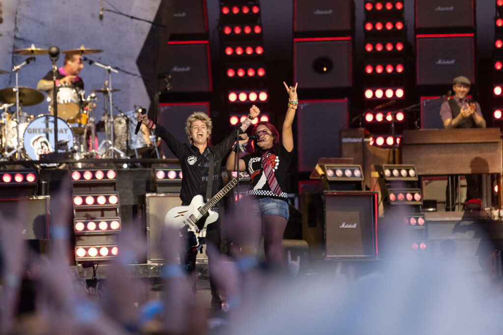 Green Day and Donna at BottleRock 2025