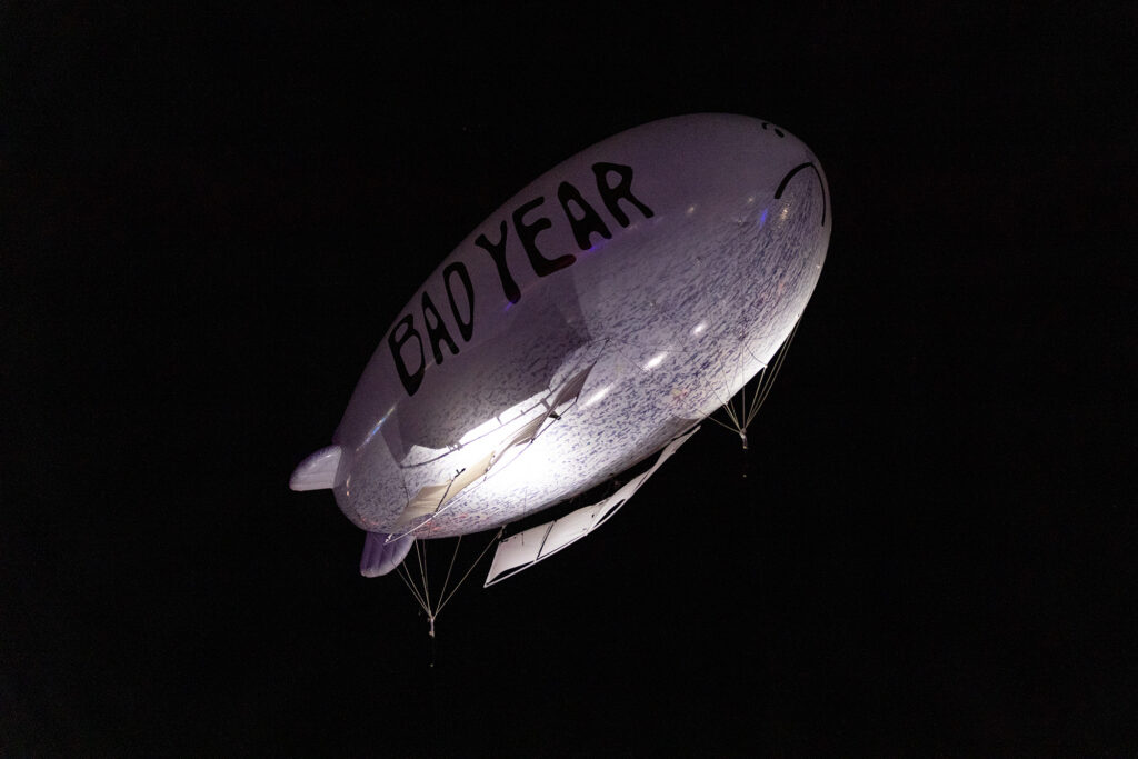 Green Day's 'Bad Year Blimp at BottleRock 2025