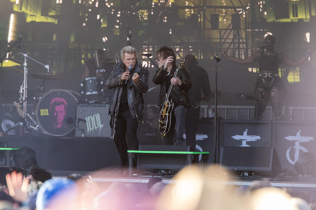 Billy Idol at Ohana Festival 2026 - photo by Adam Lee
