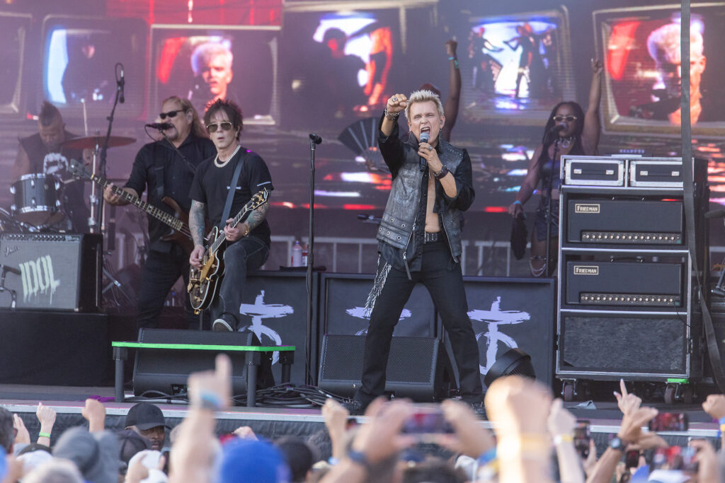 Billy Idol at Ohana Festival 2026 - photo by Adam Lee