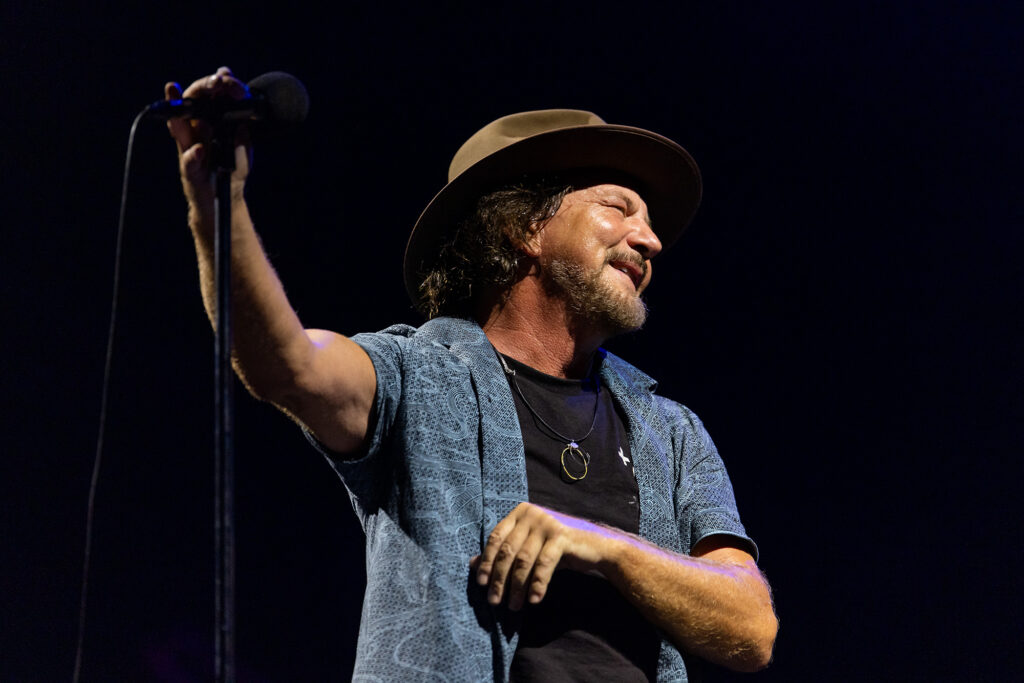 Eddie Vedder and Friends (Pearl Jame) at Ohana Festival 2026 - photo by Adam Lee