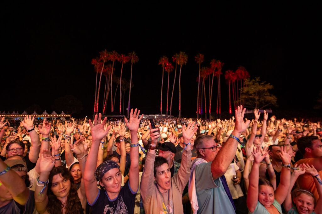 Audience for Florence Road at Ohana Festival 2026